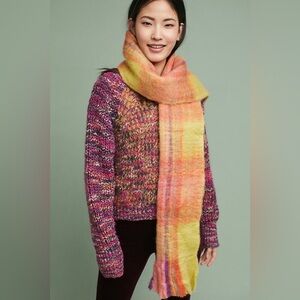 🆕Anthropologie Chunky Knit Scarf